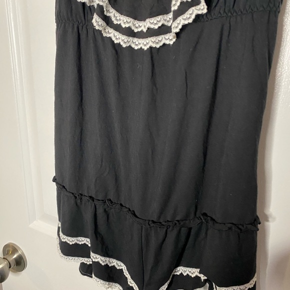 Victoria secret teddy nightie black lace bow small - Picture 7 of 11